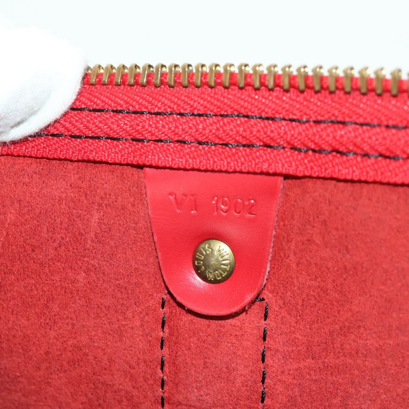 【日本直送】路易威登 Epi Keepall 50 波士頓包 復古紅 M42967 LV 正品 AMZ314A-11