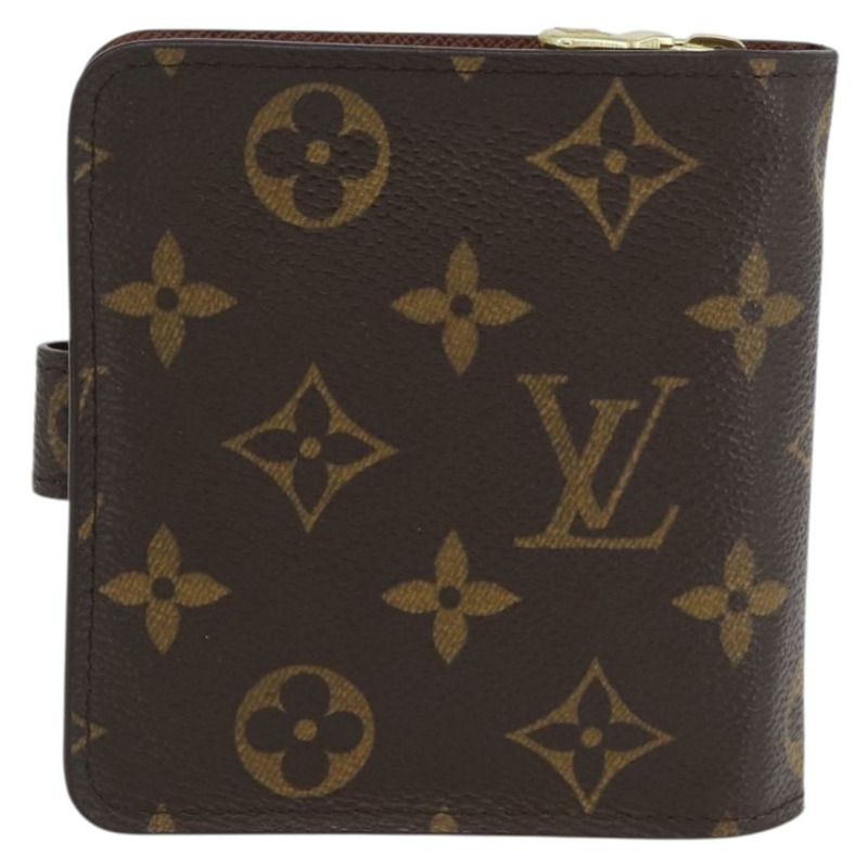 【日本直送】路易威登 Monogram Compact Zip Wallet M61667 LV Auth am11181V-1
