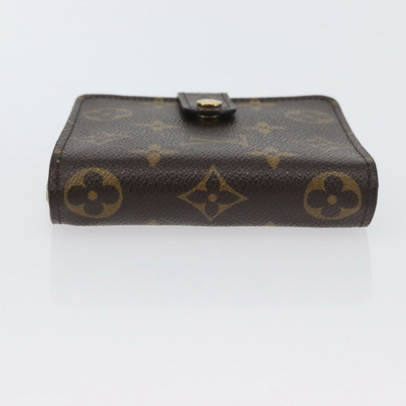 【日本直送】路易威登 Monogram Compact Zip Wallet M61667 LV Auth am11181V-3