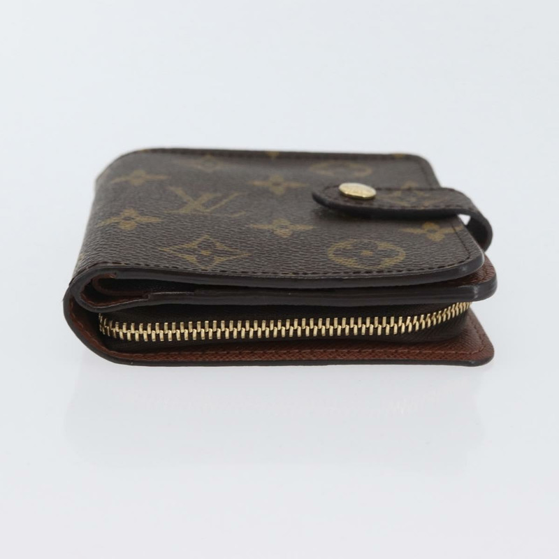 【日本直送】路易威登 Monogram Compact Zip Wallet M61667 LV Auth am11181V-5