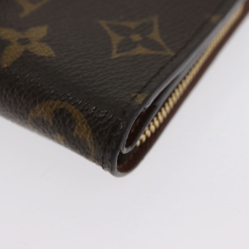 【日本直送】路易威登 Monogram Compact Zip Wallet M61667 LV Auth am11181V-6