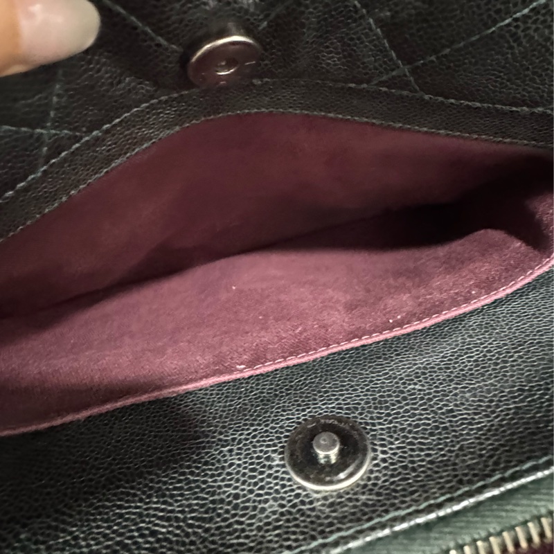 Chanel 荔枝牛皮肩背包 鏈包-12