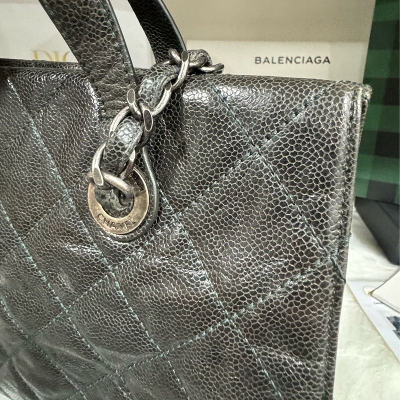 Chanel 荔枝牛皮肩背包 鏈包-22