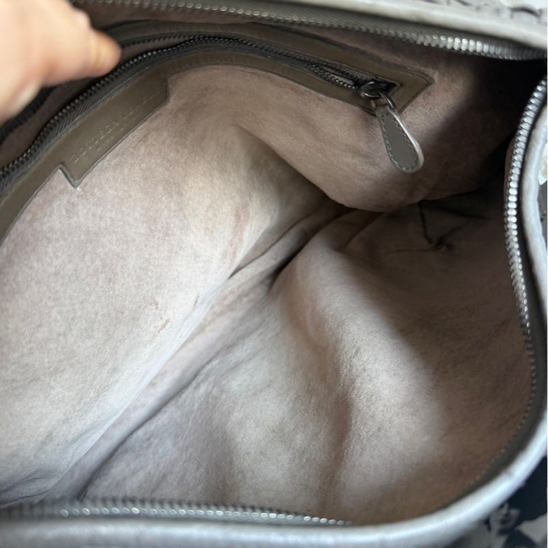 葆蝶家 編織手提包 托特包 肩背包 和尚包雲朵包 灰色 Bottega Veneta hobo bag-38