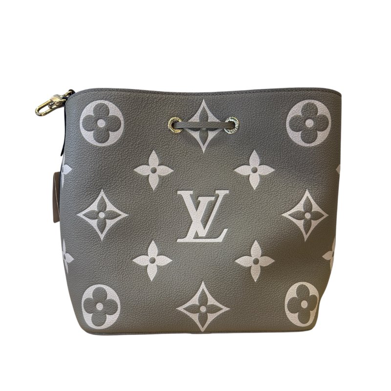 LV大象灰子母抽繩水桶兩用包-2