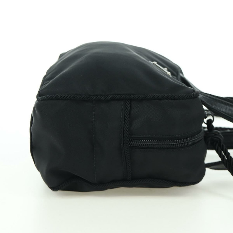 【日本直送】PRADA 流蘇手提包 尼龍 兩用 黑色 BL0916 正品 am11097V-3