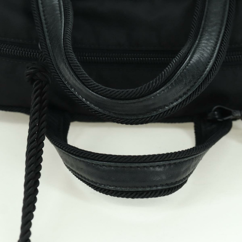 【日本直送】PRADA 流蘇手提包 尼龍 兩用 黑色 BL0916 正品 am11097V-6