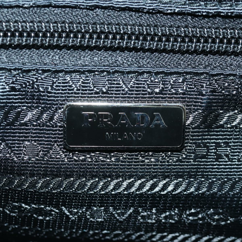 【日本直送】PRADA 流蘇手提包 尼龍 兩用 黑色 BL0916 正品 am11097V-22