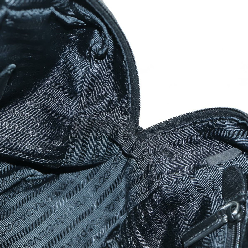 【日本直送】PRADA 流蘇手提包 尼龍 兩用 黑色 BL0916 正品 am11097V-23