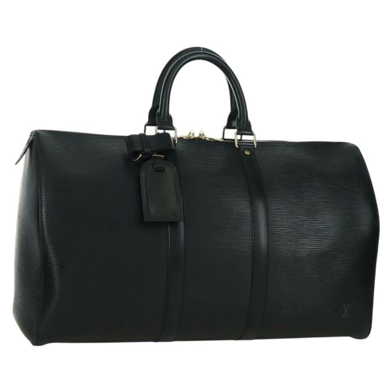 【日本直送】路易威登 Epi Keepall 45 波士頓包 黑色 M42972 LV 正品 AMZ301V-0