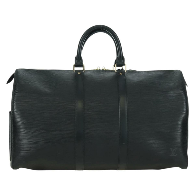 【日本直送】路易威登 Epi Keepall 45 波士頓包 黑色 M42972 LV 正品 AMZ301V-1