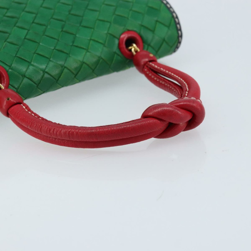 【日本直送】BOTTEGA VENETA INTRECCIATO 手提包皮革海軍藍金色正品 AMZ155A-6