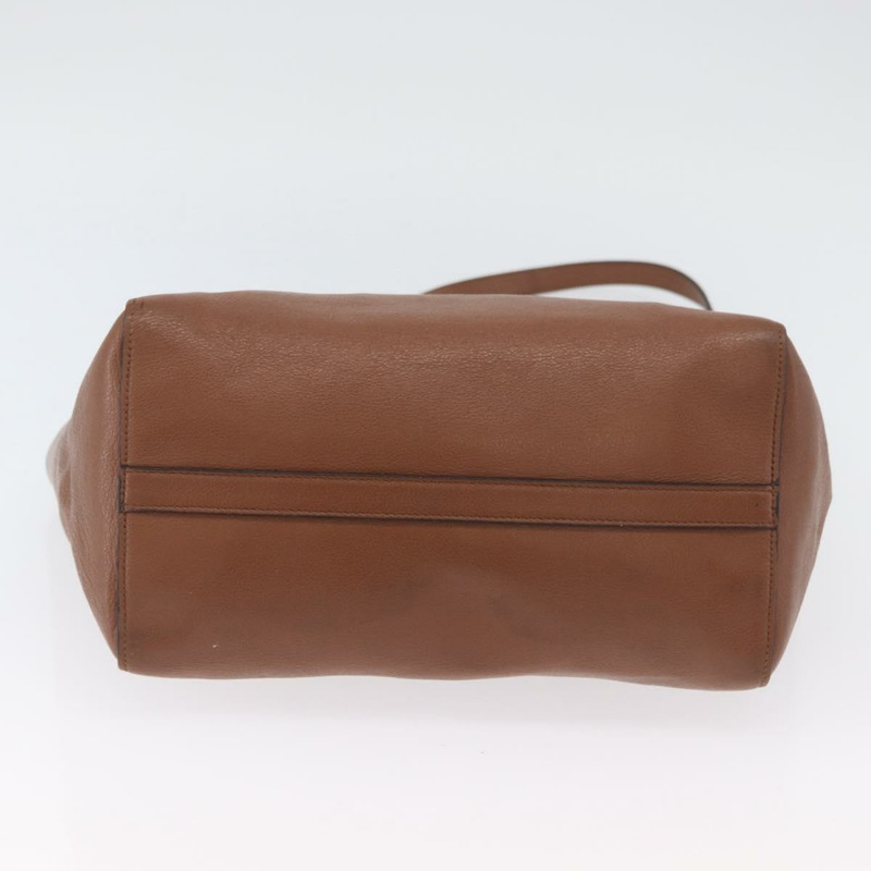 【日本直送】PRADA 手提包 皮革 兩用 棕色 金色 正品 ka3430A-4