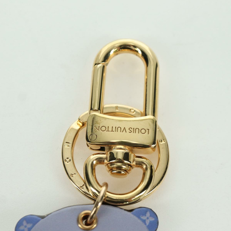 【日本直送】路易威登 Monogram LV 土撥鼠吊飾 紫色 M01350 LV 正品 YKZ484M-3