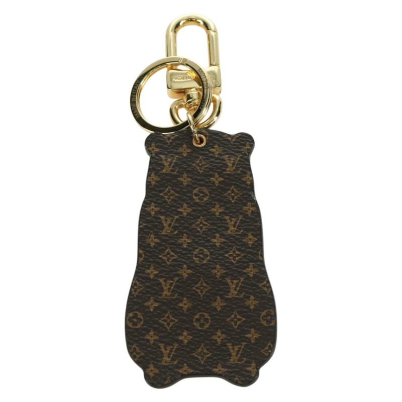 【日本直送】路易威登 Monogram LV 土撥鼠吊飾 紫色 M01350 LV 正品 YKZ484M-4