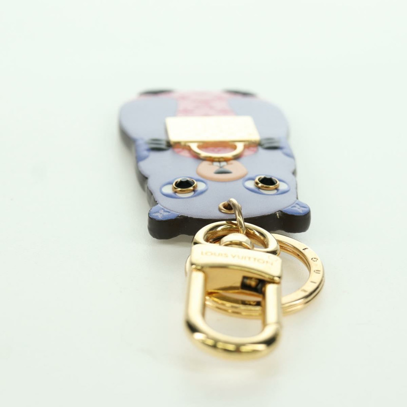 【日本直送】路易威登 Monogram LV 土撥鼠吊飾 紫色 M01350 LV 正品 YKZ484M-13