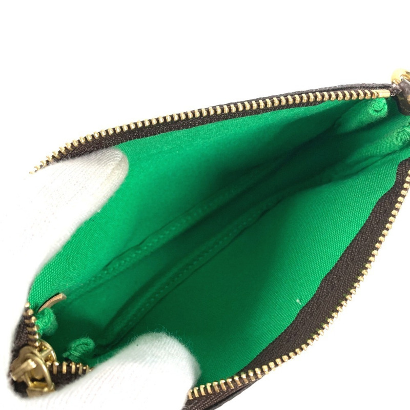 路易威登 M67706 Monogram Hawaii 限量版迷你手拿包/鏈條包/帆布配件包,男女通用,棕色-10