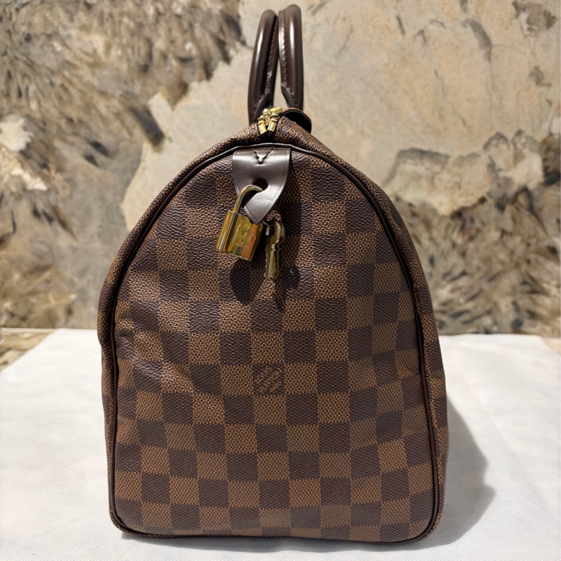 LV 咖棋盤格SPEEDY35 無背帶款-2