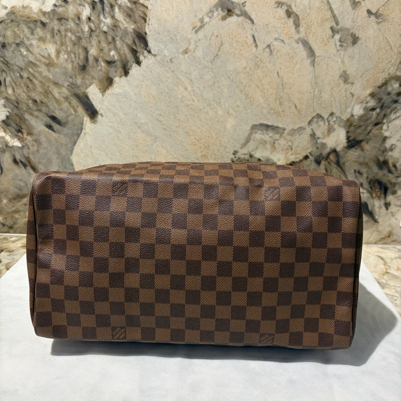 LV 咖棋盤格SPEEDY35 無背帶款-4