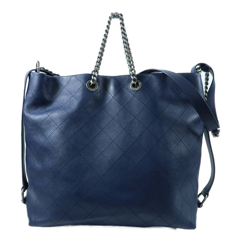 CHANEL 牛皮皮革Shoulder Bag鏈帶手挽肩背兩用袋