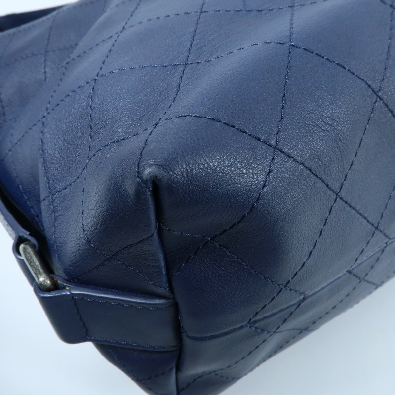 CHANEL 牛皮皮革Shoulder Bag鏈帶手挽肩背兩用袋-6