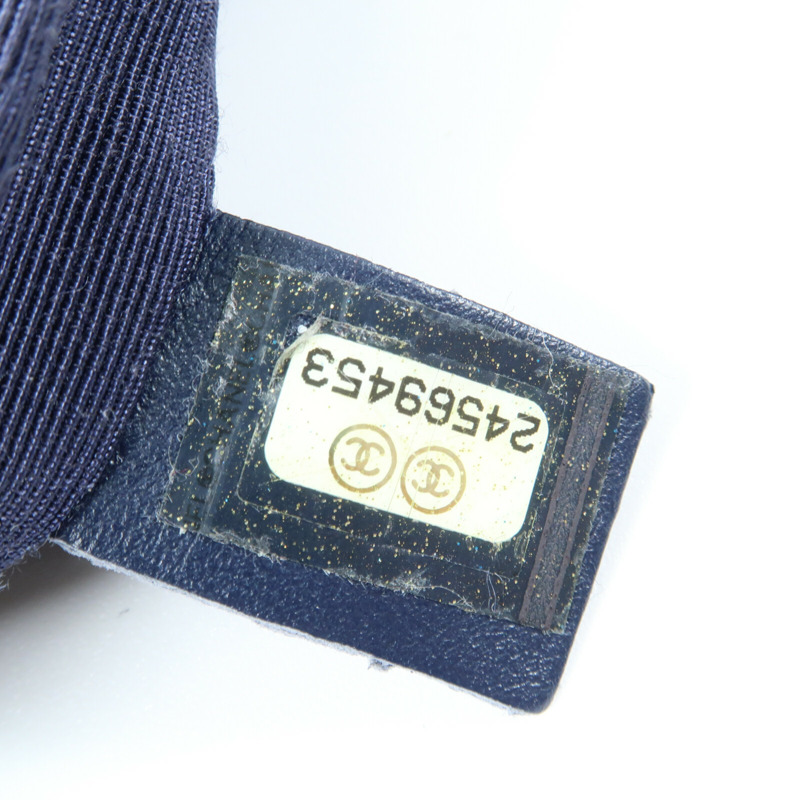 CHANEL 牛皮皮革Shoulder Bag鏈帶手挽肩背兩用袋-12