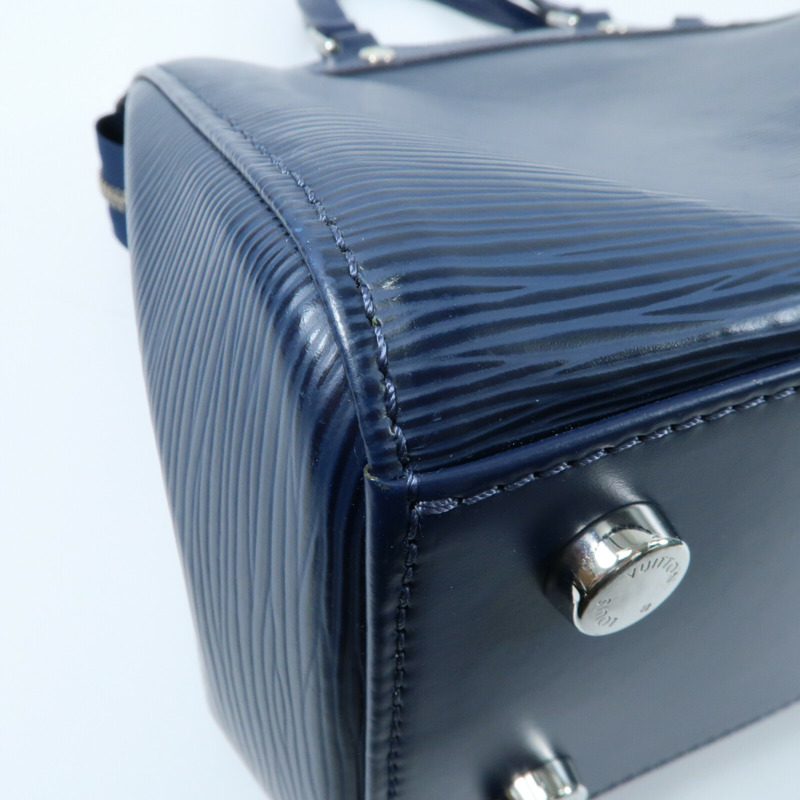 LOUIS VUITTON Epi Blair MM銀扣手挽肩背兩用袋-7