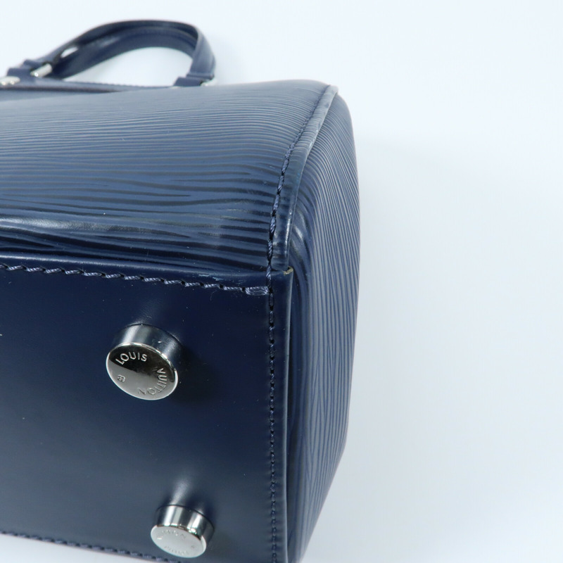 LOUIS VUITTON Epi Blair MM銀扣手挽肩背兩用袋-8