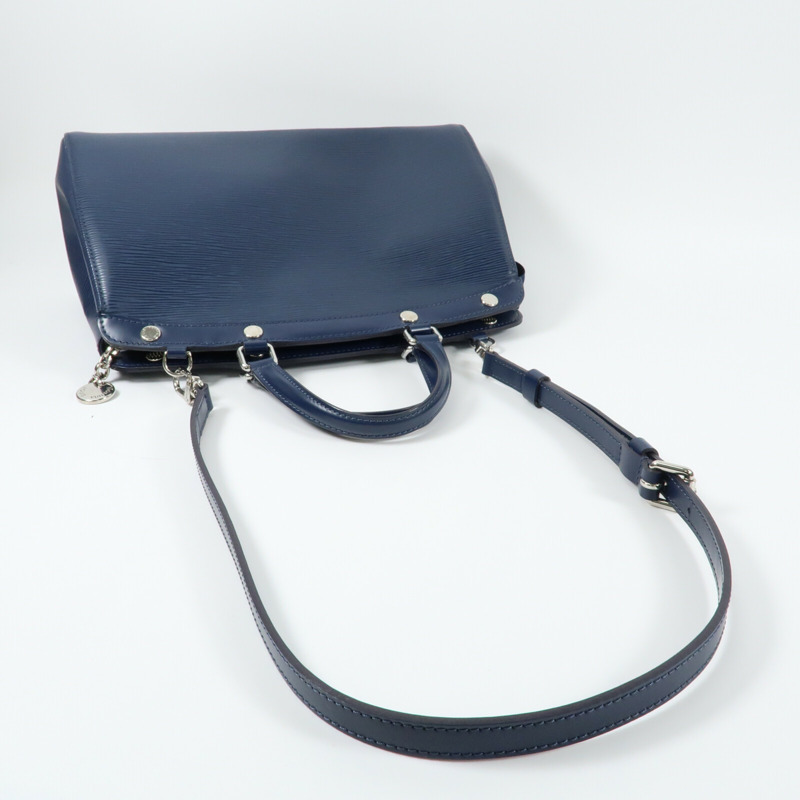 LOUIS VUITTON Epi Blair MM銀扣手挽肩背兩用袋-9