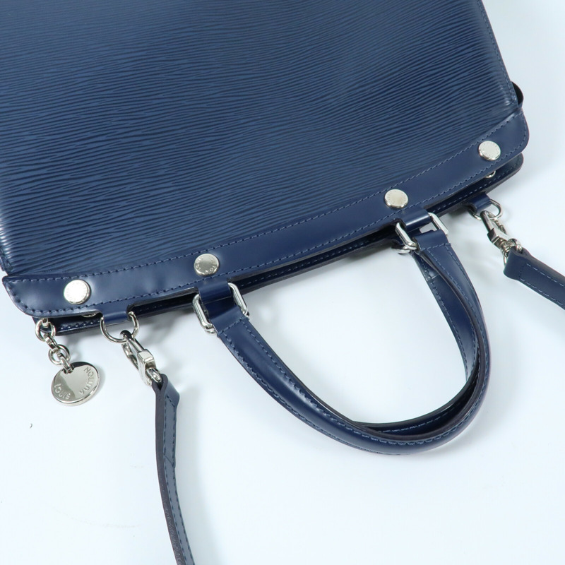 LOUIS VUITTON Epi Blair MM銀扣手挽肩背兩用袋-10