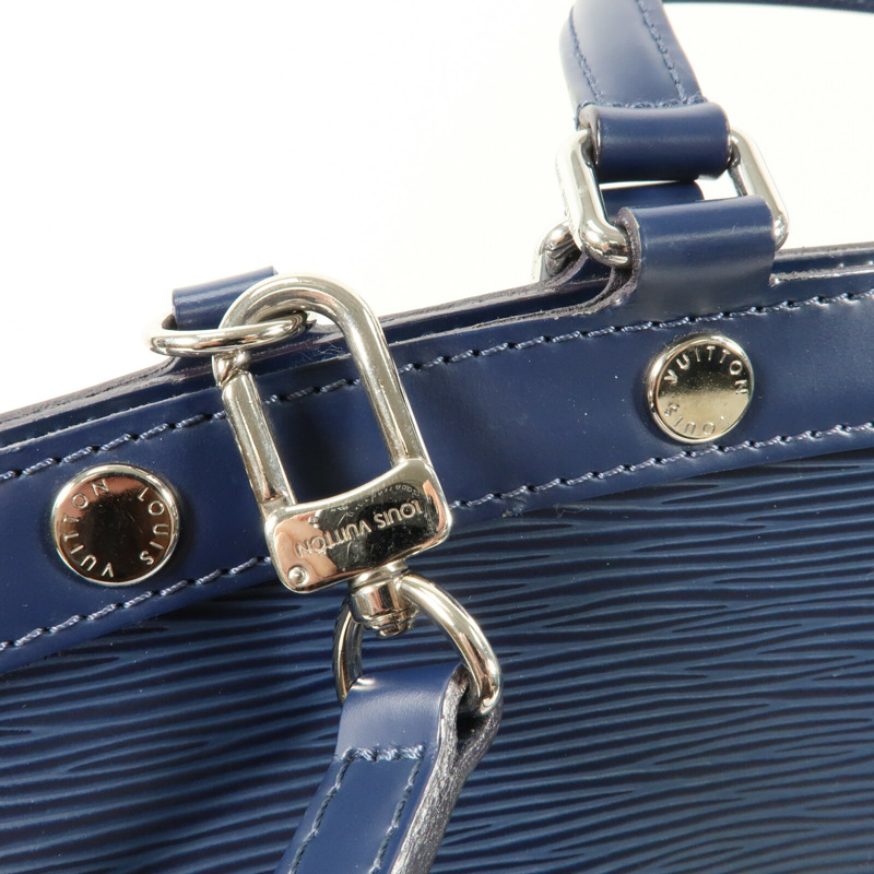 LOUIS VUITTON Epi Blair MM銀扣手挽肩背兩用袋-12