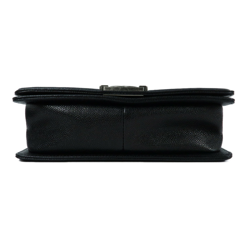 CHANEL 牛皮皮革Boy 25鏈帶肩背袋-3