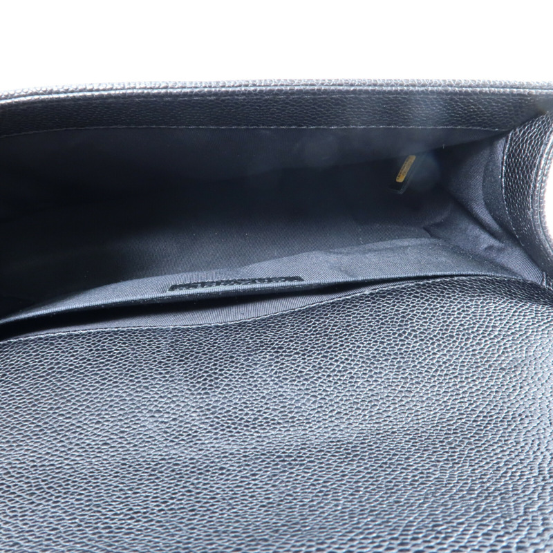 CHANEL 牛皮皮革Boy 25鏈帶肩背袋-14