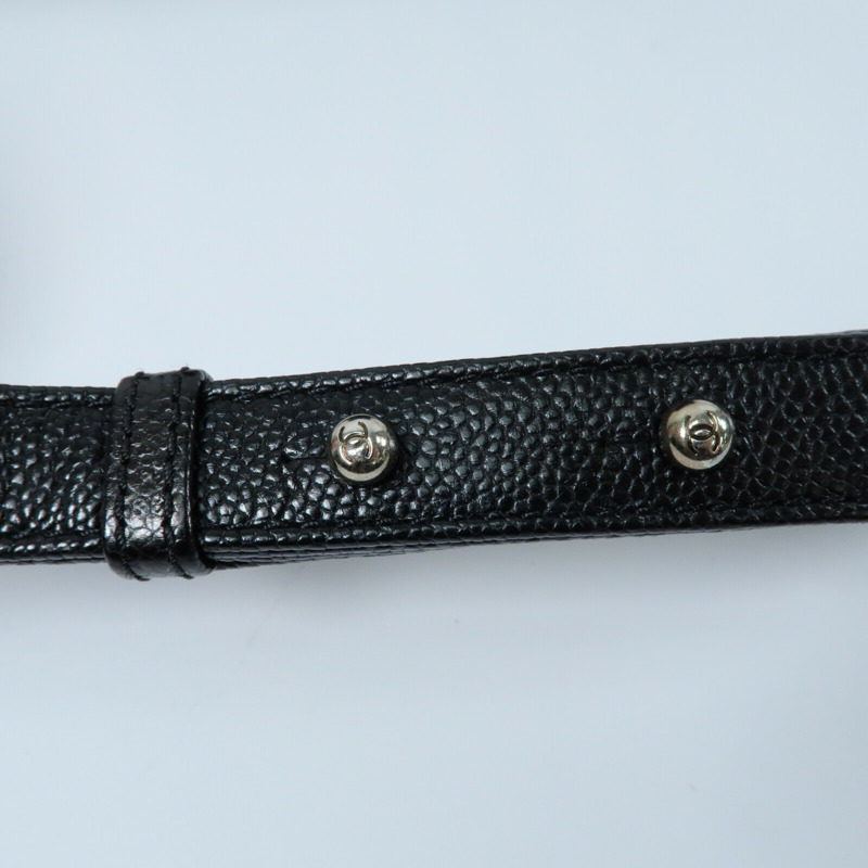 CHANEL 牛皮皮革Boy 25鏈帶肩背袋-15