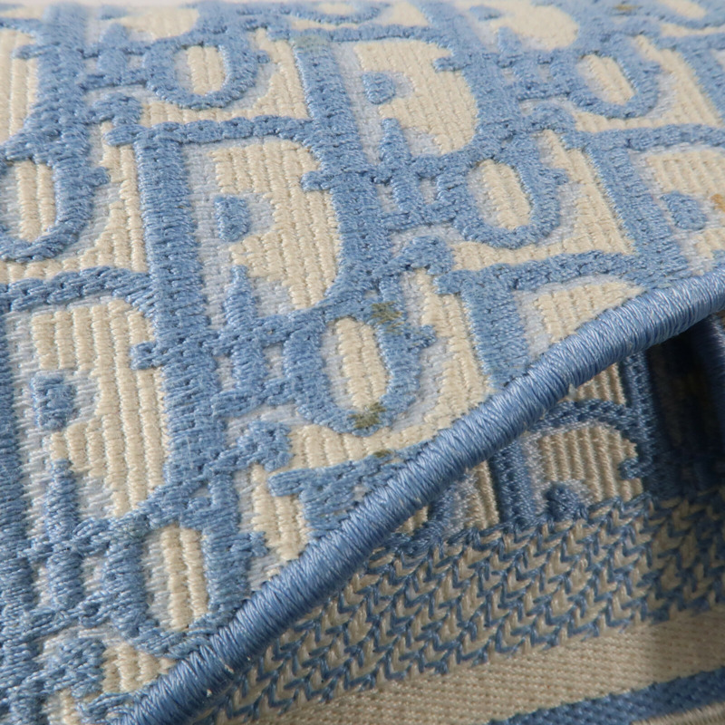 Dior 帆布Saddle Bag金扣肩背袋-13