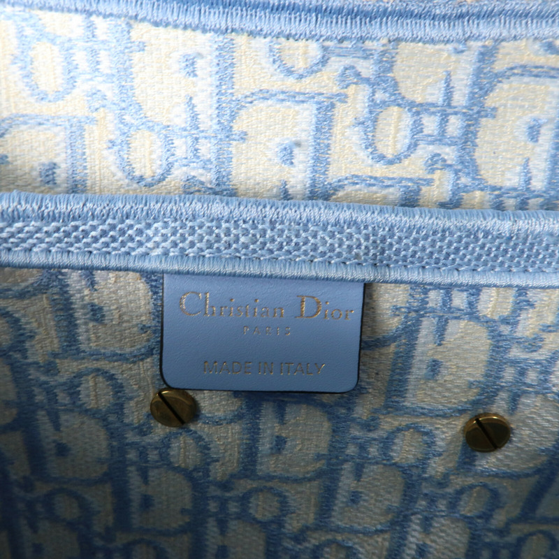 Dior 帆布Saddle Bag金扣肩背袋-15