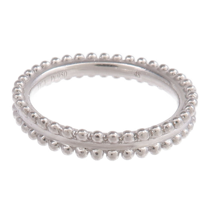 Van Cleef & Arpels PT950鉑金Estelle Ring戒指VCA#48/US#4.5-3