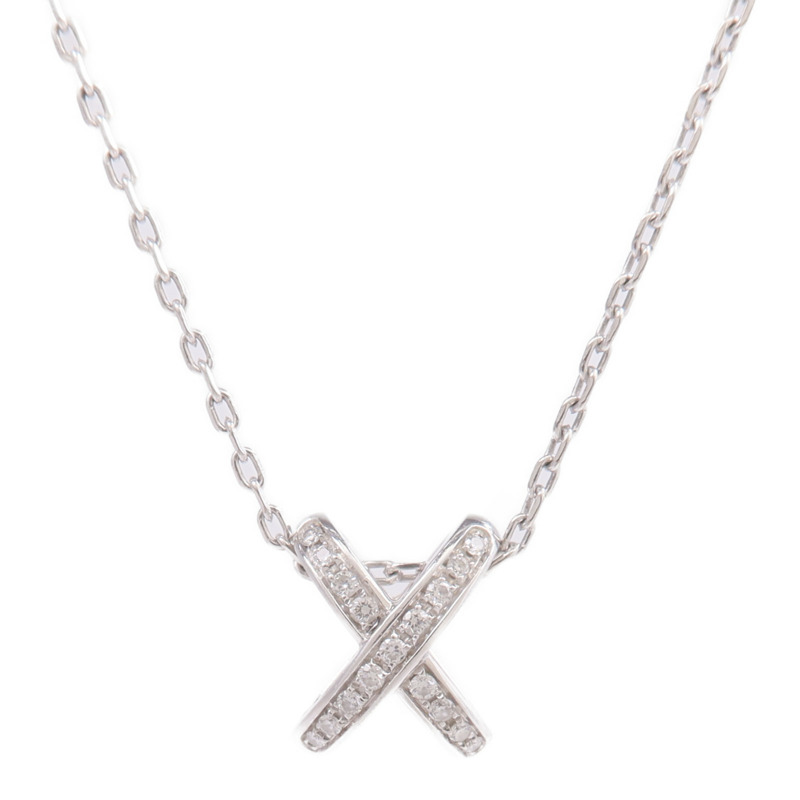 Chaumet 18K白金Jeux De Liens Necklace鑽石項鍊-2