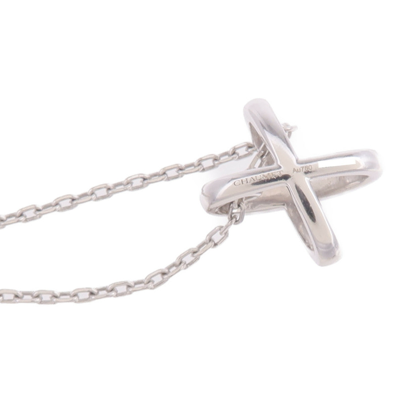 Chaumet 18K白金Jeux De Liens Necklace鑽石項鍊-6