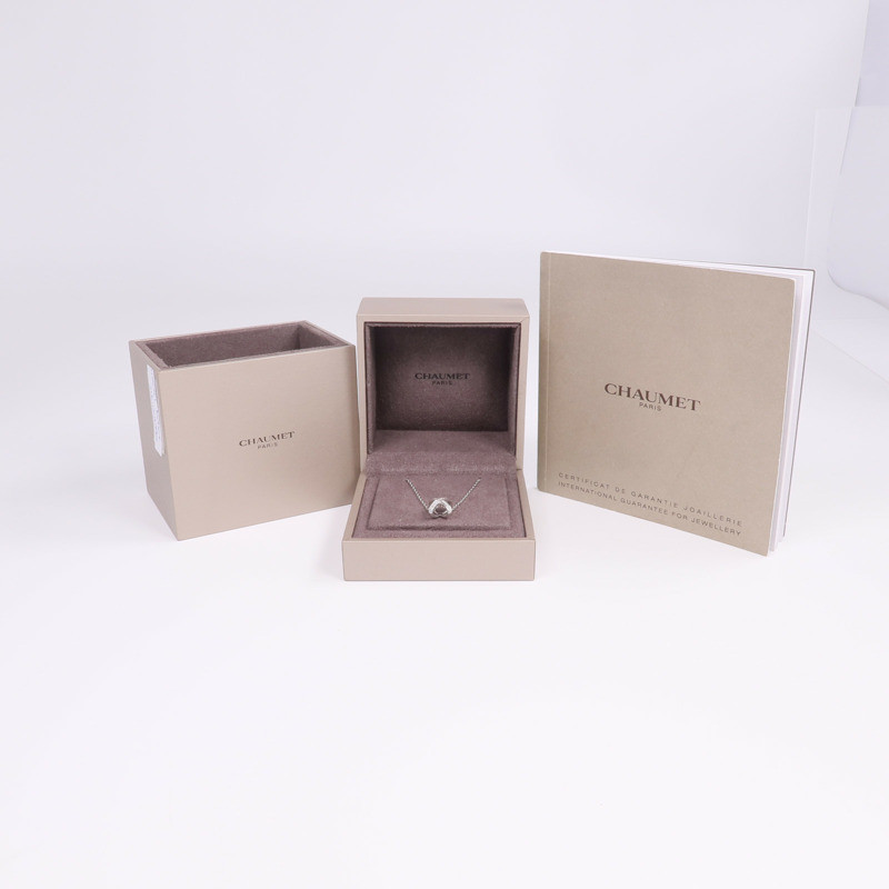 Chaumet 18K白金Jeux De Liens Necklace鑽石項鍊-7