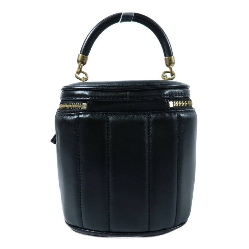 Tory Burch 羊皮皮革Kira Vanity Case金扣鏈帶手挽肩背兩用袋-1