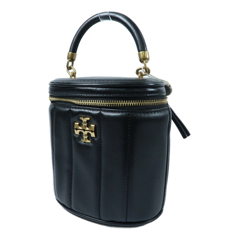 Tory Burch 羊皮皮革Kira Vanity Case金扣鏈帶手挽肩背兩用袋-2