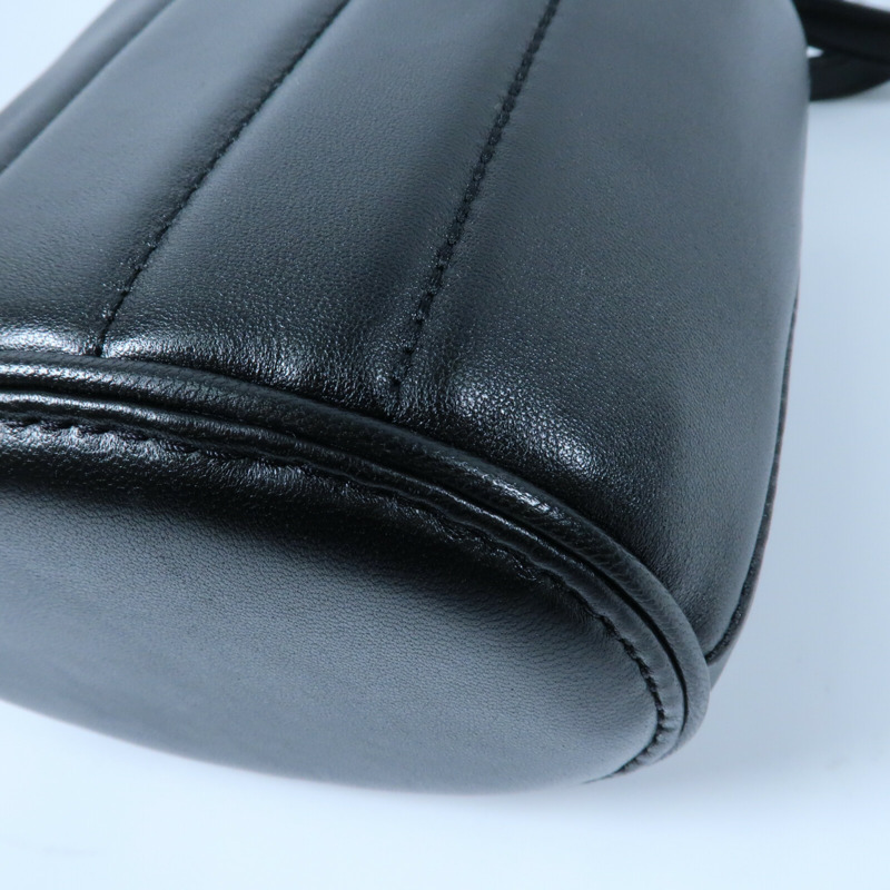 Tory Burch 羊皮皮革Kira Vanity Case金扣鏈帶手挽肩背兩用袋-8