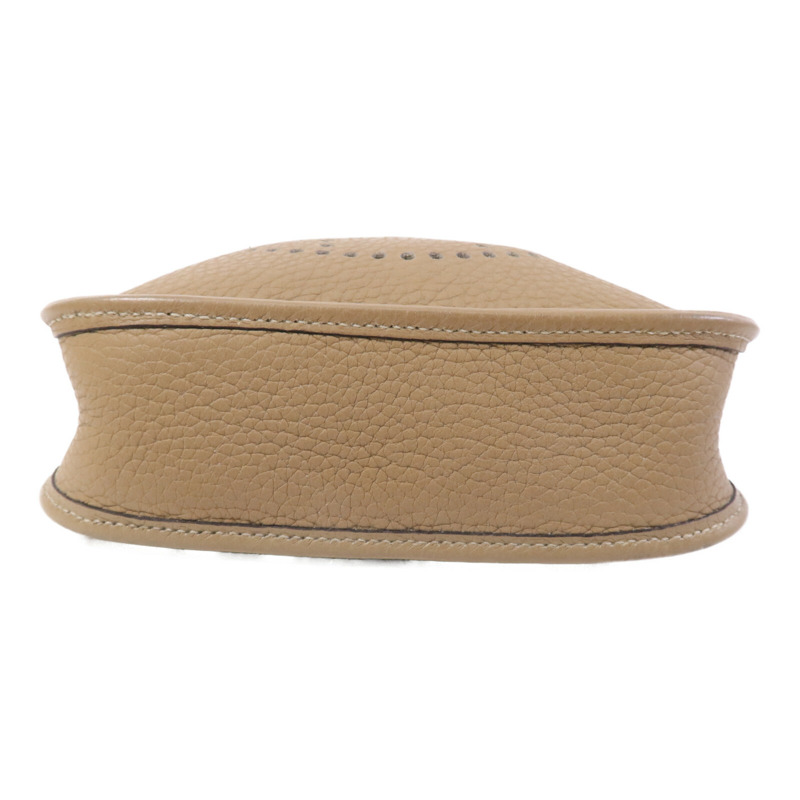 HERMES Clemence皮革Evelyne TPM銀扣肩背袋-3