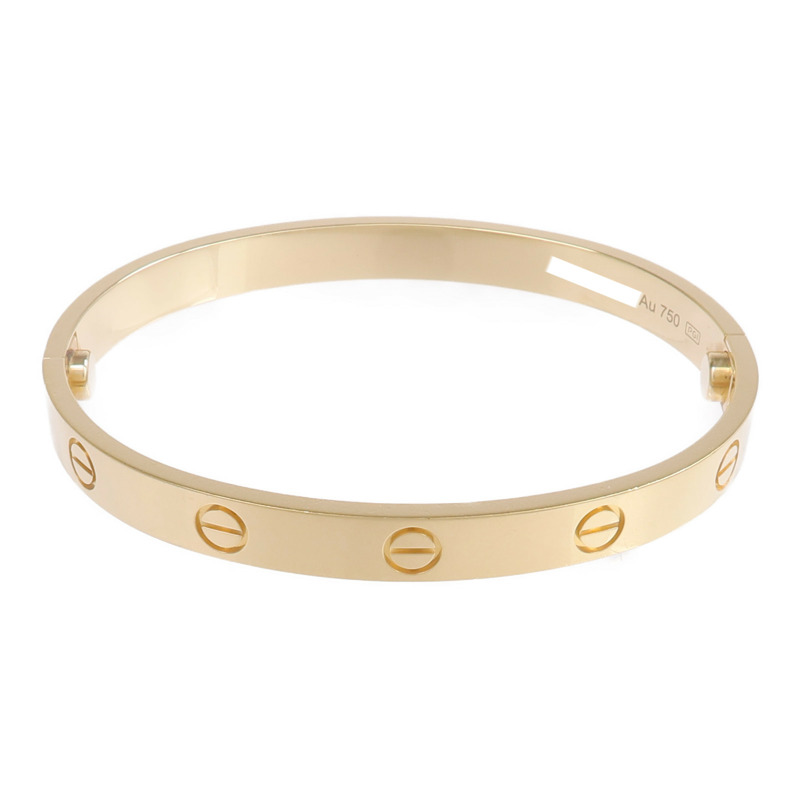 CARTIER 18K黃金Love Bracelet手鐲-0