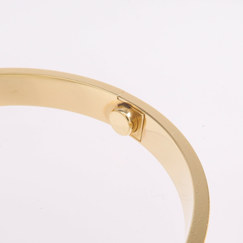 CARTIER 18K黃金Love Bracelet手鐲-5