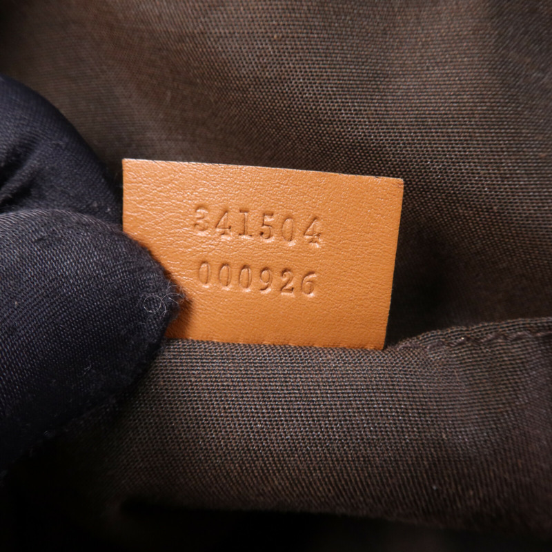 GUCCI 牛皮皮革Shoulder Bag銀扣肩背袋-7