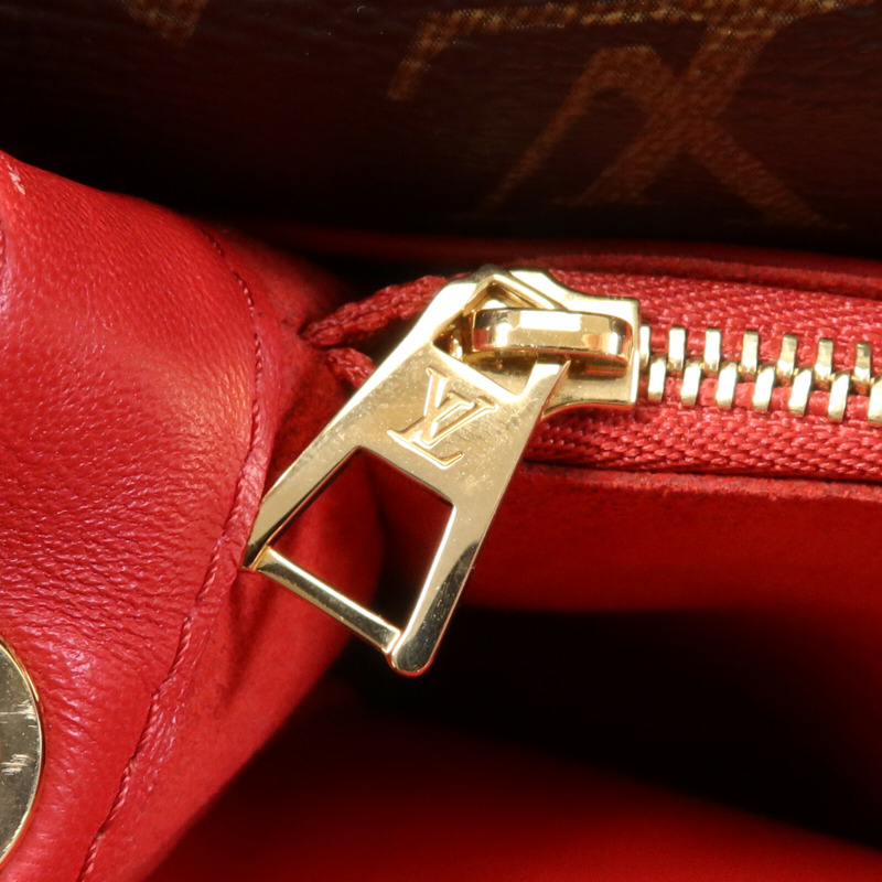 LOUIS VUITTON Monogram Double V金扣手挽肩背兩用袋-6