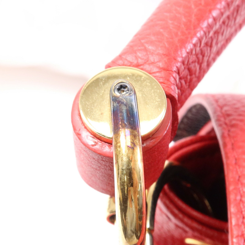 LOUIS VUITTON Monogram Double V金扣手挽肩背兩用袋-17