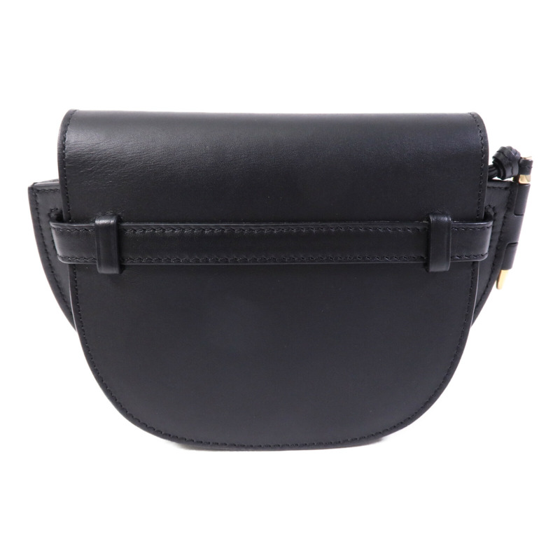 LOEWE 牛皮皮革Mini Gate Dual金扣肩背袋-1
